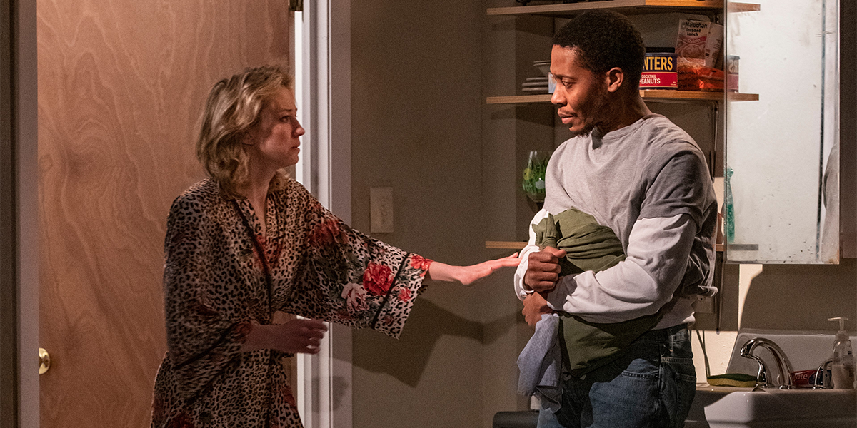 Carrie Coon and Namir Smallwood lead the creepy-crawly love story ‘Bug’ on Broadway