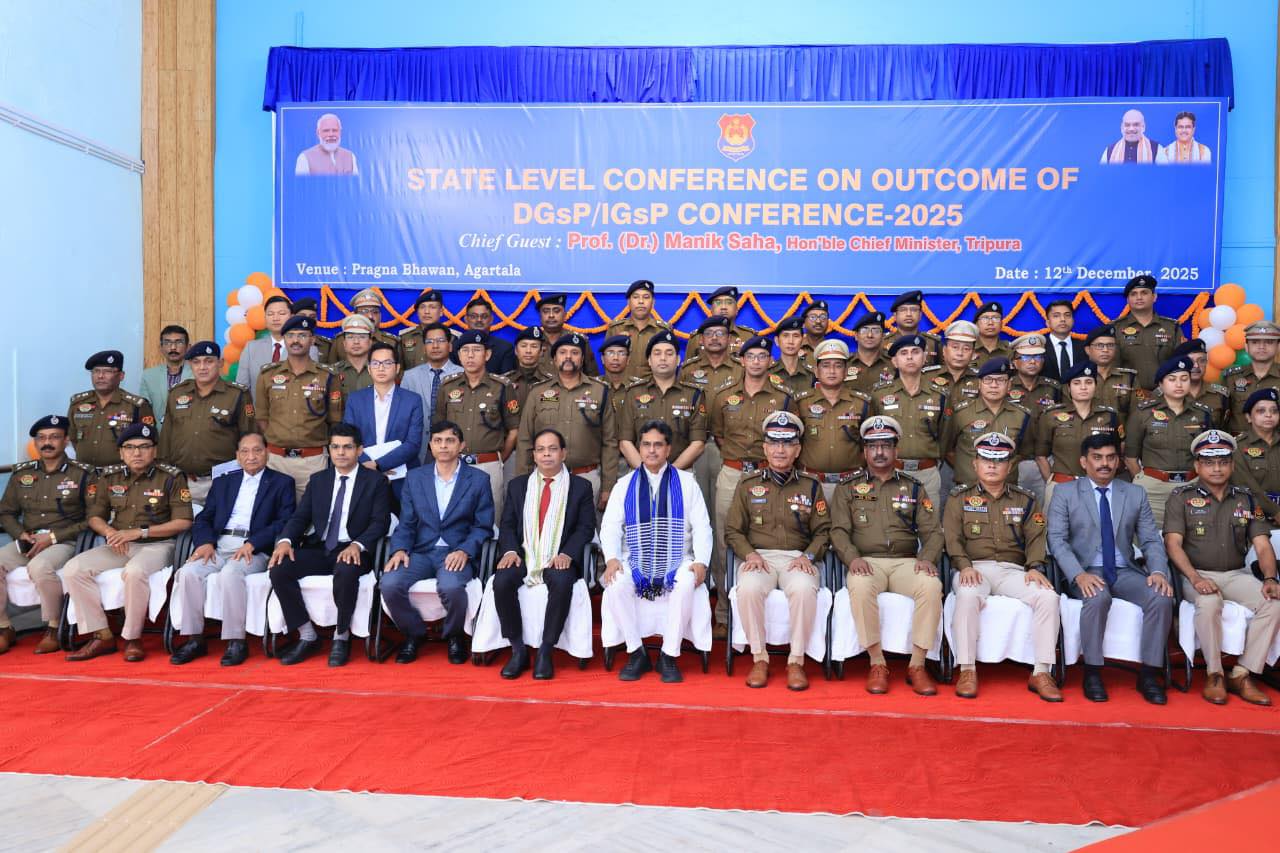 CM emphasizes pro-people policing to build a better Tripura