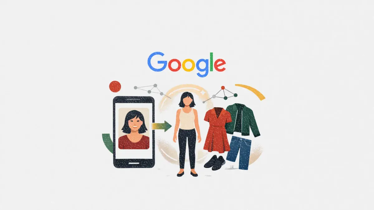 Google AI try-on now works with selfies