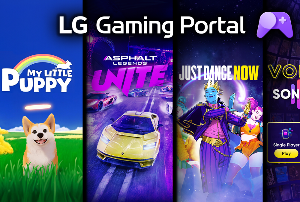 LG Brings a New Lineup of Engaging Games to LG Smart TVs via Its Gaming Portal