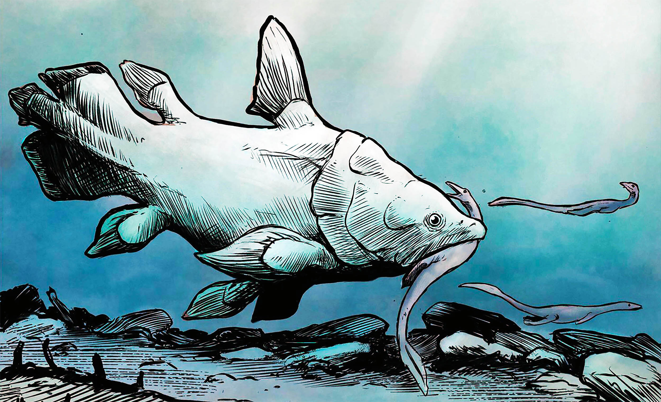 Famous fish that survived the dinosaurs had much older relatives