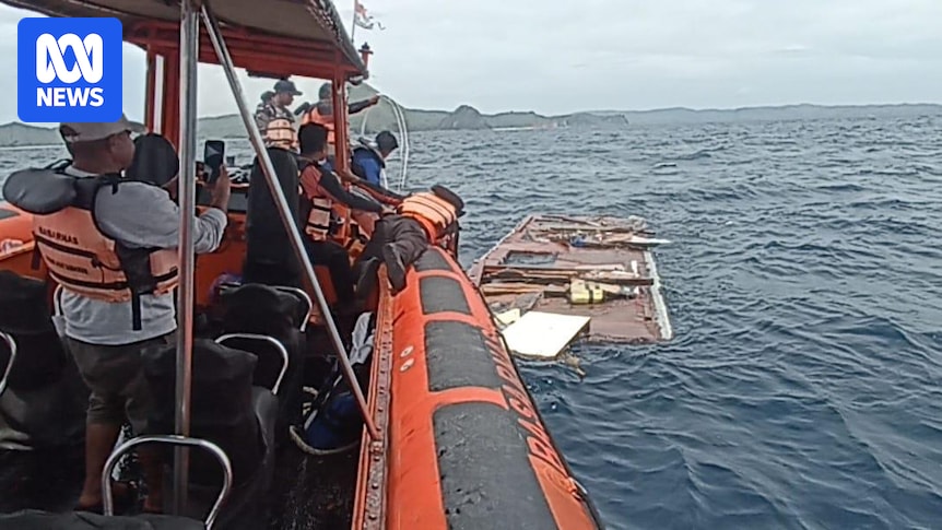 Spanish soccer coach missing after tourist boat sinks in Indonesia’s Komodo National Park