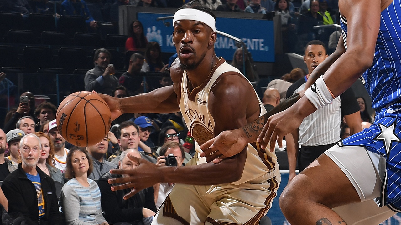 Stephen Curry, Jimmy Butler III and Moses Moody Combine for 67 Points Leading Warriors to 23-Point Win Over Magic – NBA