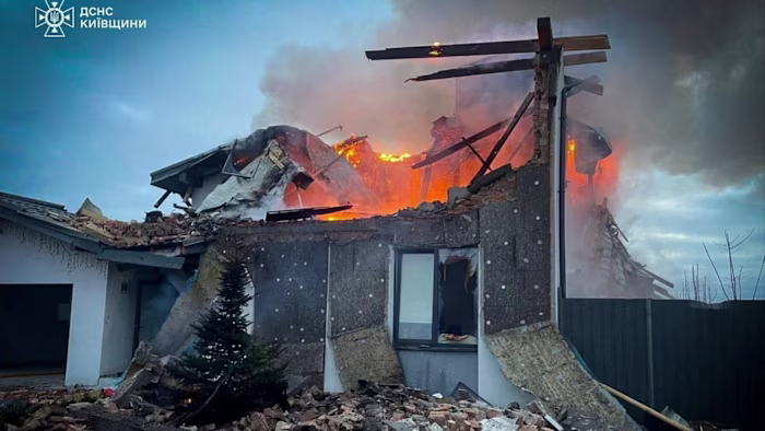 Russia launches massive drone attack on Ukraine before winter holidays