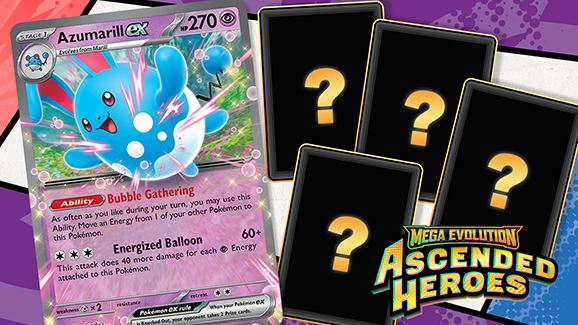 Koraidon ex, Azumarill ex, Groudon, and More from Mega Evolution—Ascended Heroes