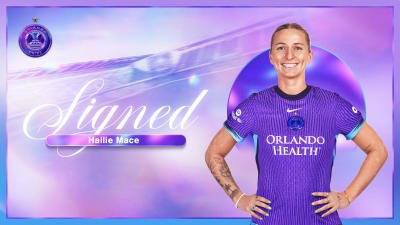 Orlando Pride signs 2025 NWSL Shield winner Hailie Mace 