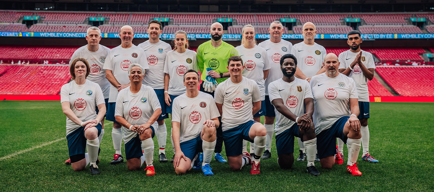 Sussex Volunteers Play at Wembley