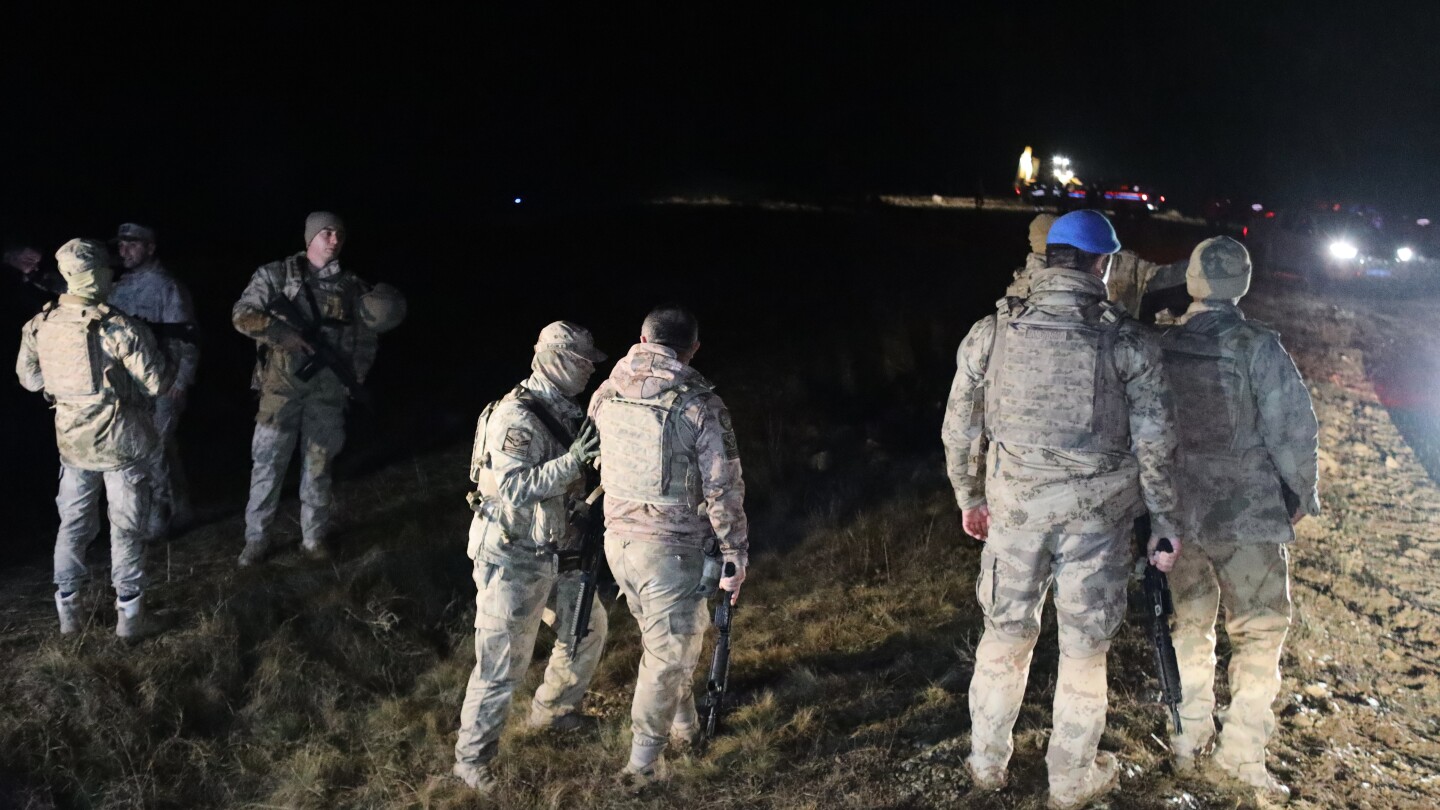 Libya’s military chief, 7 others, killed in a plane crash in Turkey