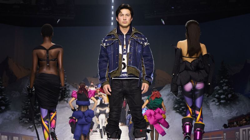 A ‘Heated Rivalry’ runway debut and Olympics fever at Milan Men’s Fashion Week