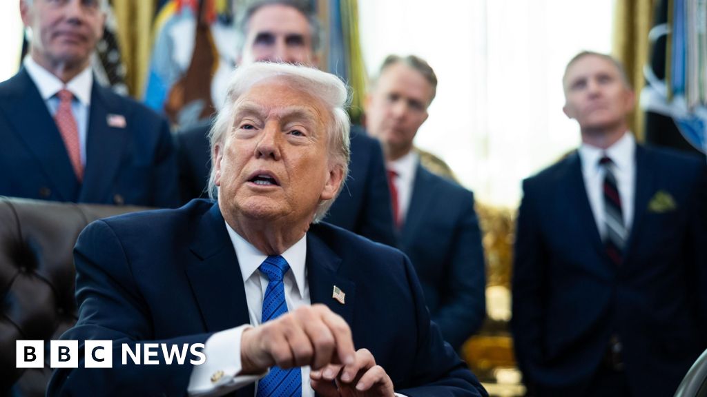Trump says Iran wants a deal rather than face military action – BBC