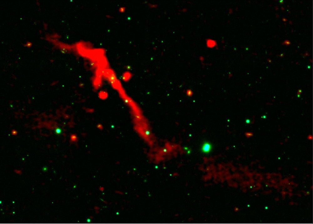 Intermittent Black Hole Jets Are Like A ‘Cosmic Volcano’