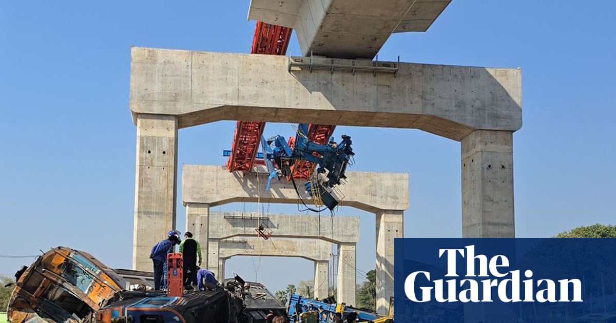 At least 28 killed as crane collapses on train in Thailand | Thailand