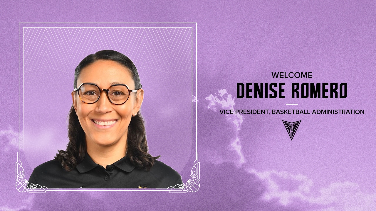 Valkyries Name Denise Romero Vice President, Basketball Administration