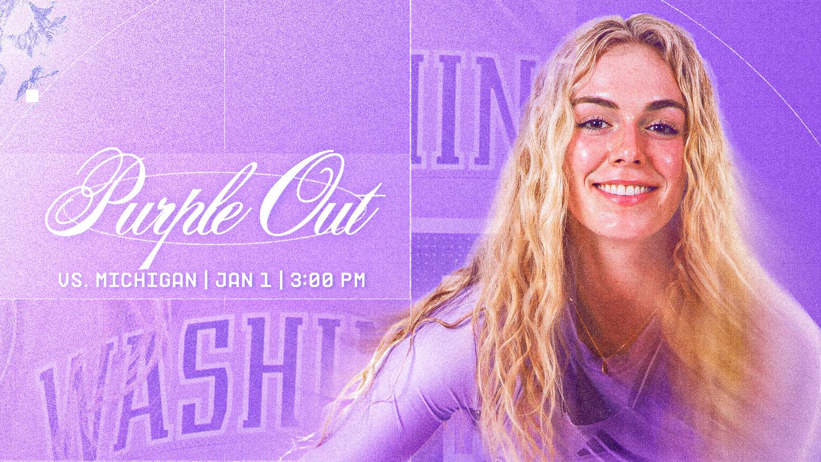 Huskies Continue Conference Homestand Against No. 6 Michigan Thursday