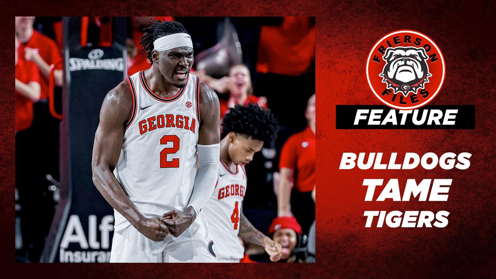 Bulldogs Battle Past Tigers In SEC Thriller