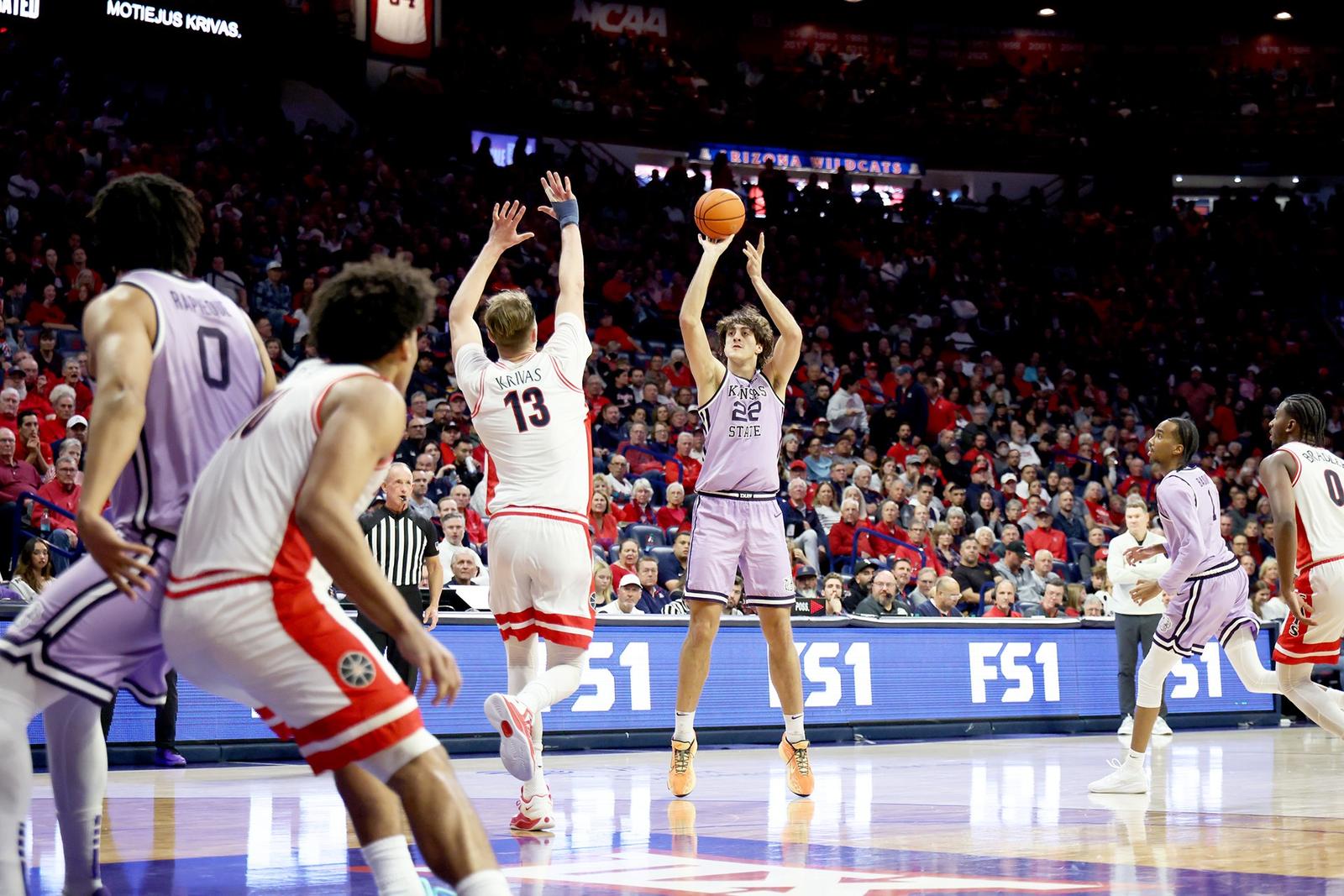 K-State Falls at No. 1 Arizona, 101-76