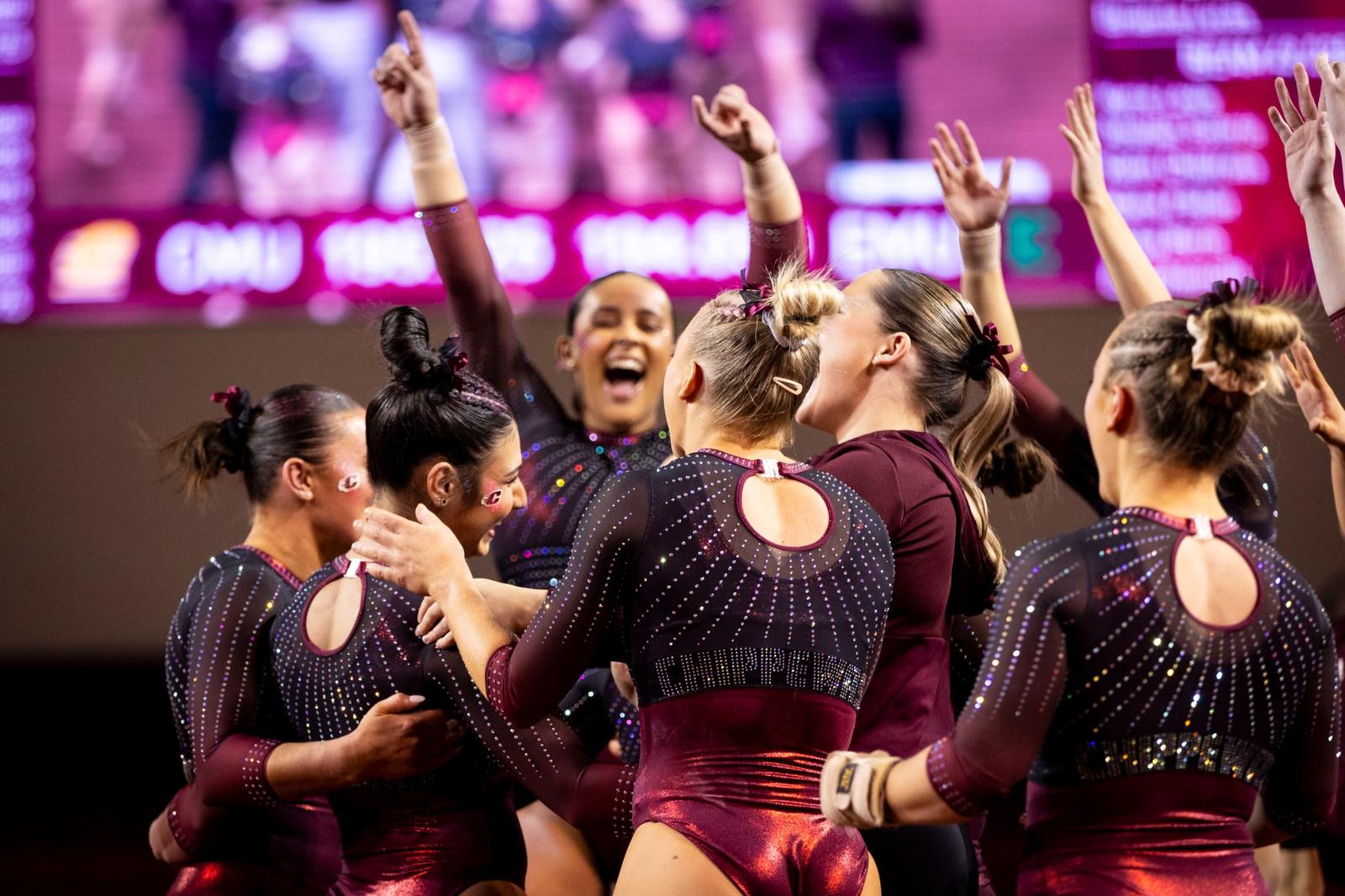 Gymnastics Sweeps in Season-Opening Tri Meet at SEMO.