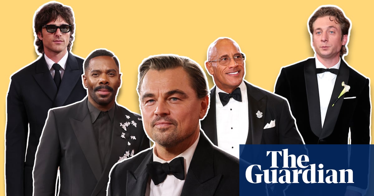 March of the penguins: the Golden Globes red carpet marks the return of the staid black suit | Golden Globes 2026