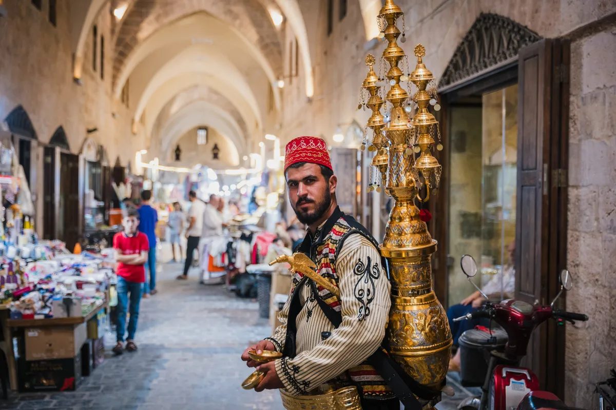 The Aleppo souk, crucible of memory