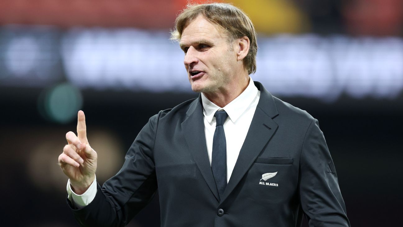 All Blacks part ways with coach Scott Robertson