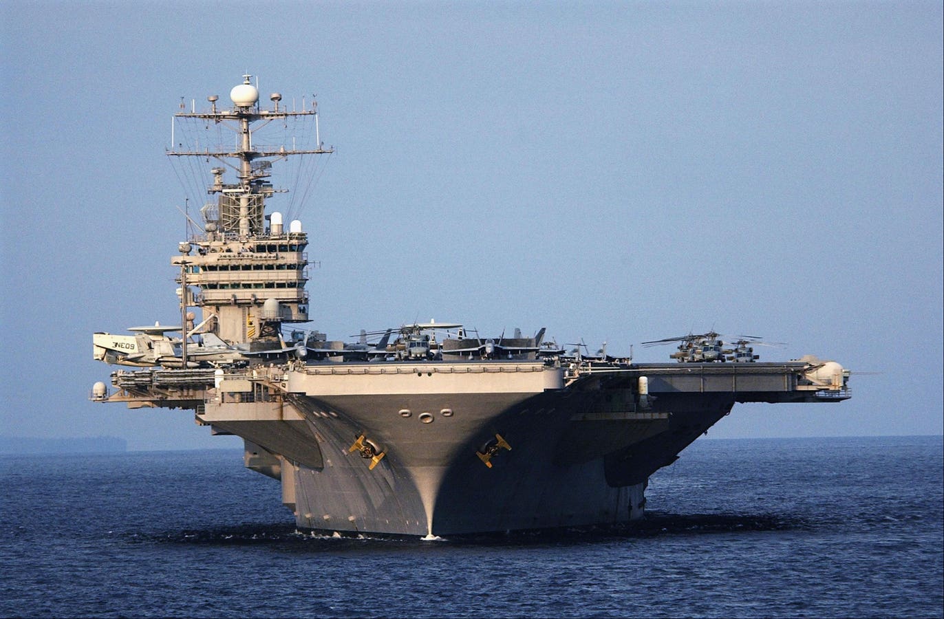 U.S. Navy Supercarrier USS Abraham Lincoln Heading To The Middle East