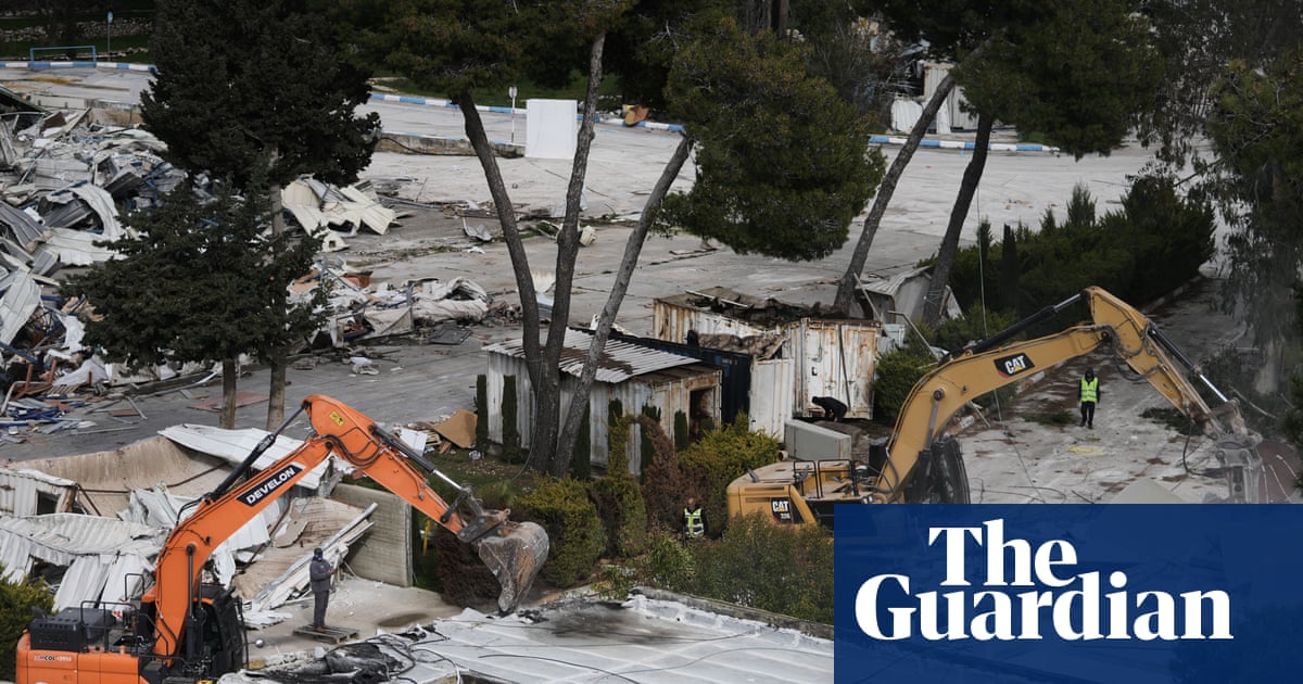 Israel bulldozes Unrwa headquarters in East Jerusalem | Israel
