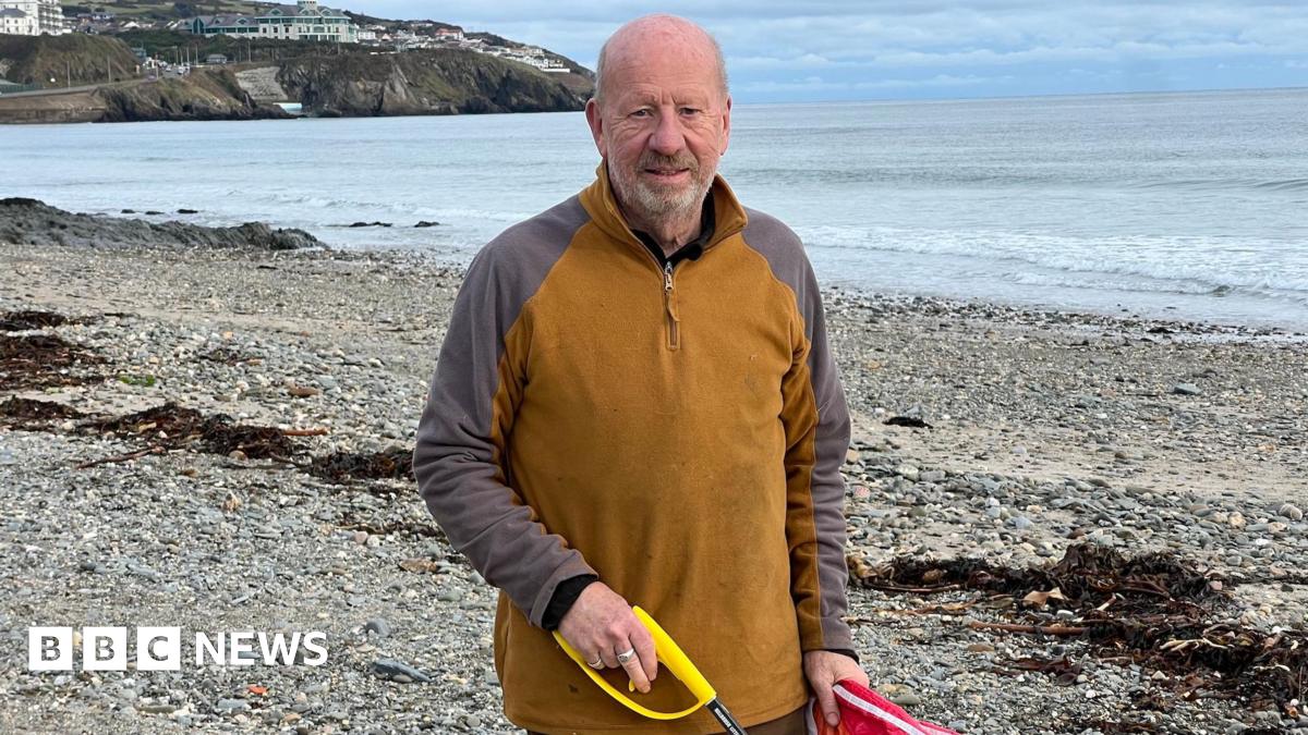 'It was emotional to see what Manx litter-picking has achieved' – BBC