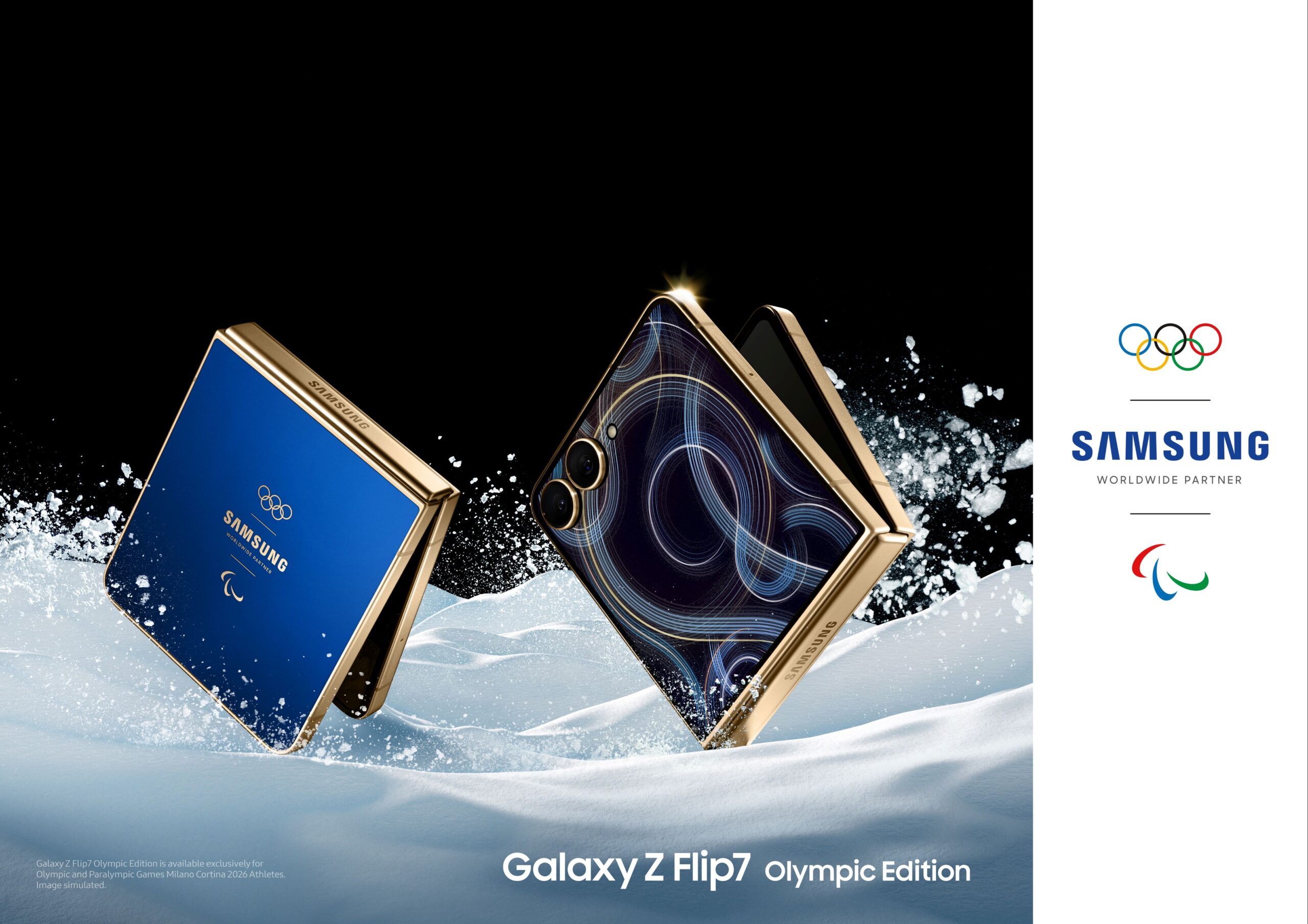 Samsung Unveils Exclusive Galaxy Z Flip7 Olympic Edition, Supporting Athletes’ Entire Milano Cortina 2026 Journey – Samsung Newsroom U.K.