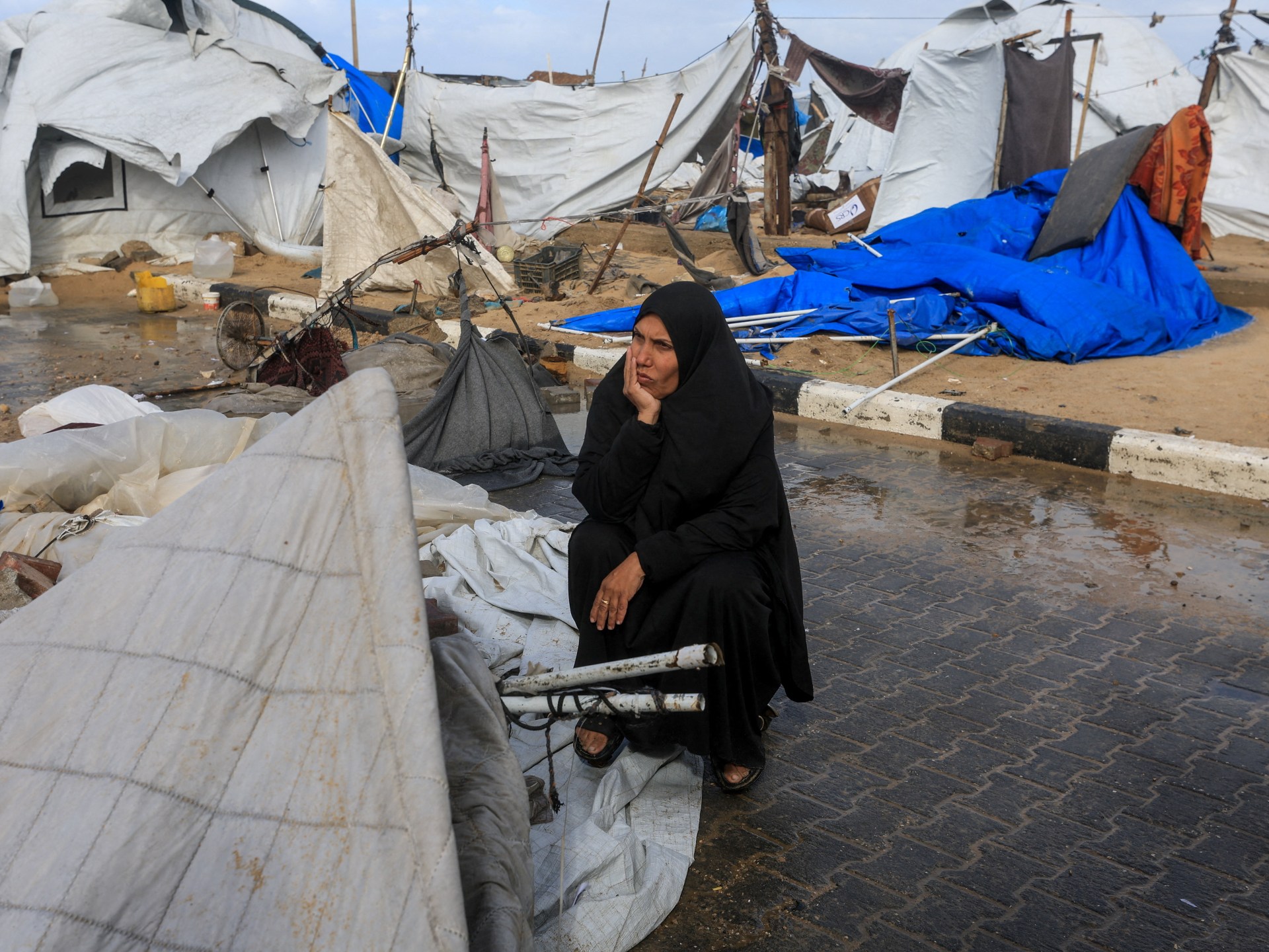 Conditions in Gaza worsen as winds and hypothermia kill 5 | Israel-Palestine conflict News