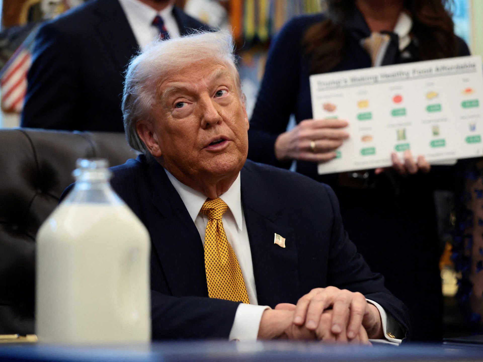 Trump says he has been told killing of protesters in Iran ‘has stopped’ | News