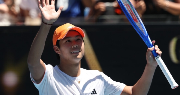 Learner leaning in to the big stage – Australian Open