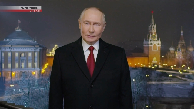 Putin uses New Year’s address to rally Russians behind invasion of Ukraine