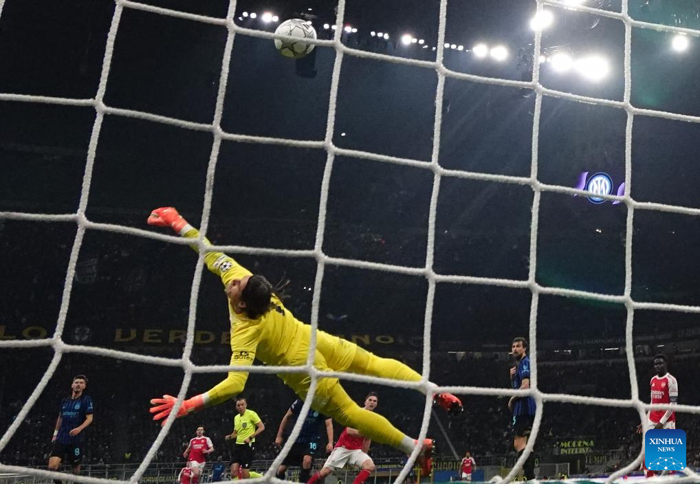 UEFA Champions League: Inter Milan vs. Arsenal-Xinhua