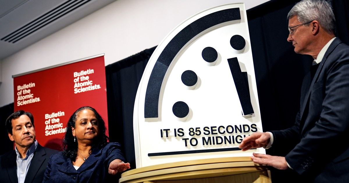Atomic scientists set ‘Doomsday Clock’ closer to midnight than ever