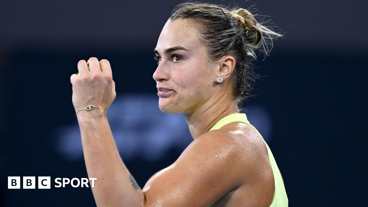 Aryna Sabalenka beats Madison Keys to reach Brisbane semi-finals