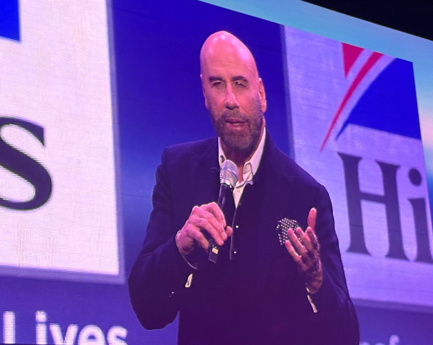 Pet adoption was a “miracle” for John Travolta