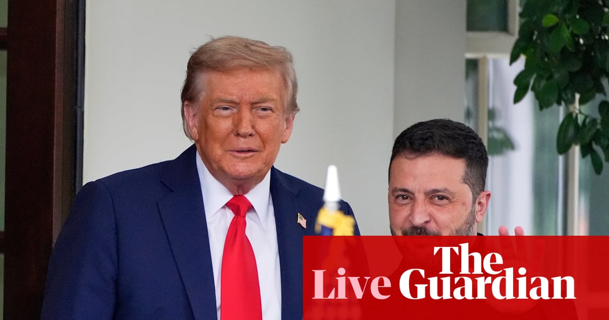 Zelenskyy meeting with Trump expected to take place on Thursday – Europe live | Europe