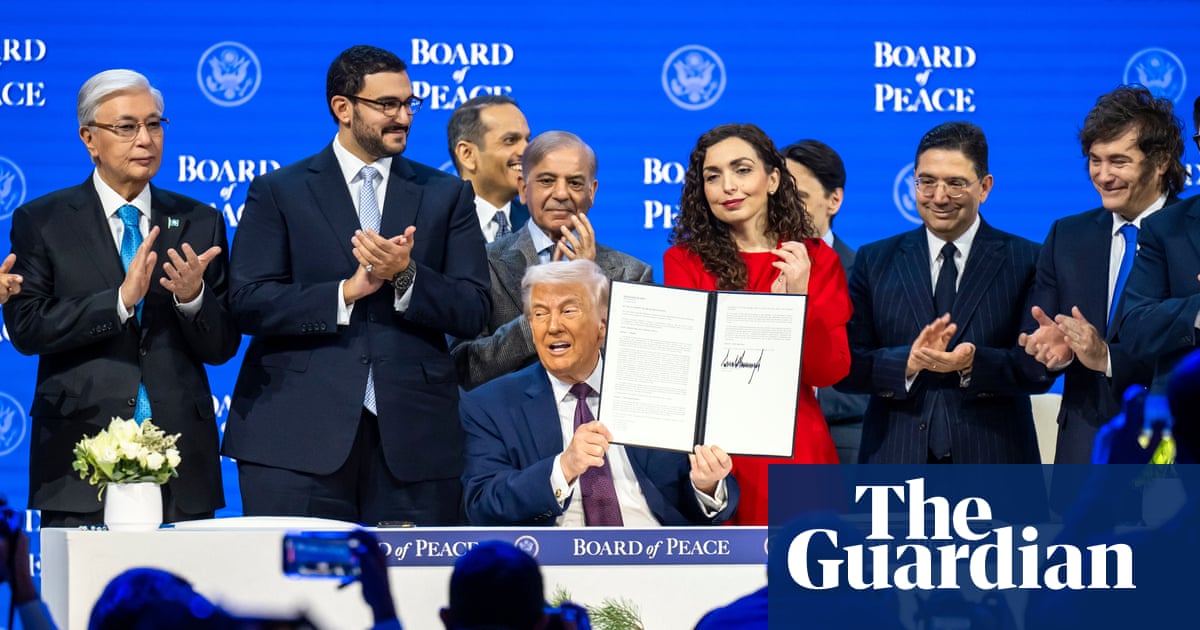Trump news at a glance: the president’s ‘board of peace’ takes shape | Trump administration