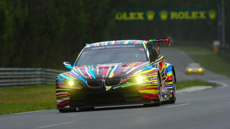 BMW Art Cars at the 24 Hours of Le Mans – BMW M3 GT2 by Jeff Koons: the colour of speed