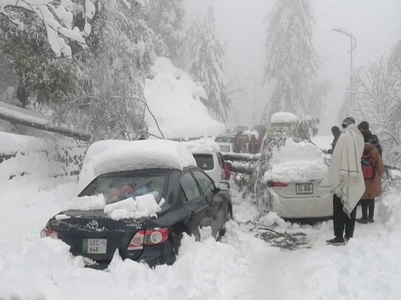 Heavy snowfall triggers power collapse, exposes neglect in Pakistan-Occupied Jammu and Kashmir