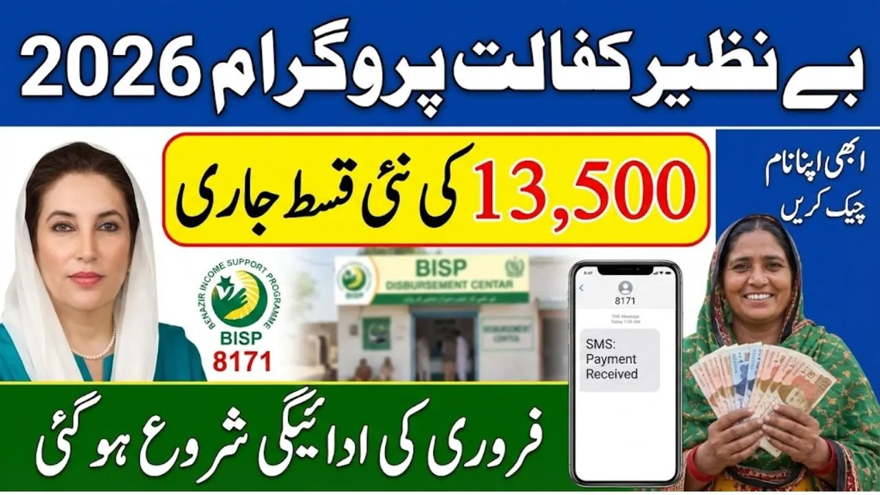Benazir 8171 Kafaalat 13500 February Payment – Latest Update, Eligibility & How to Check Status