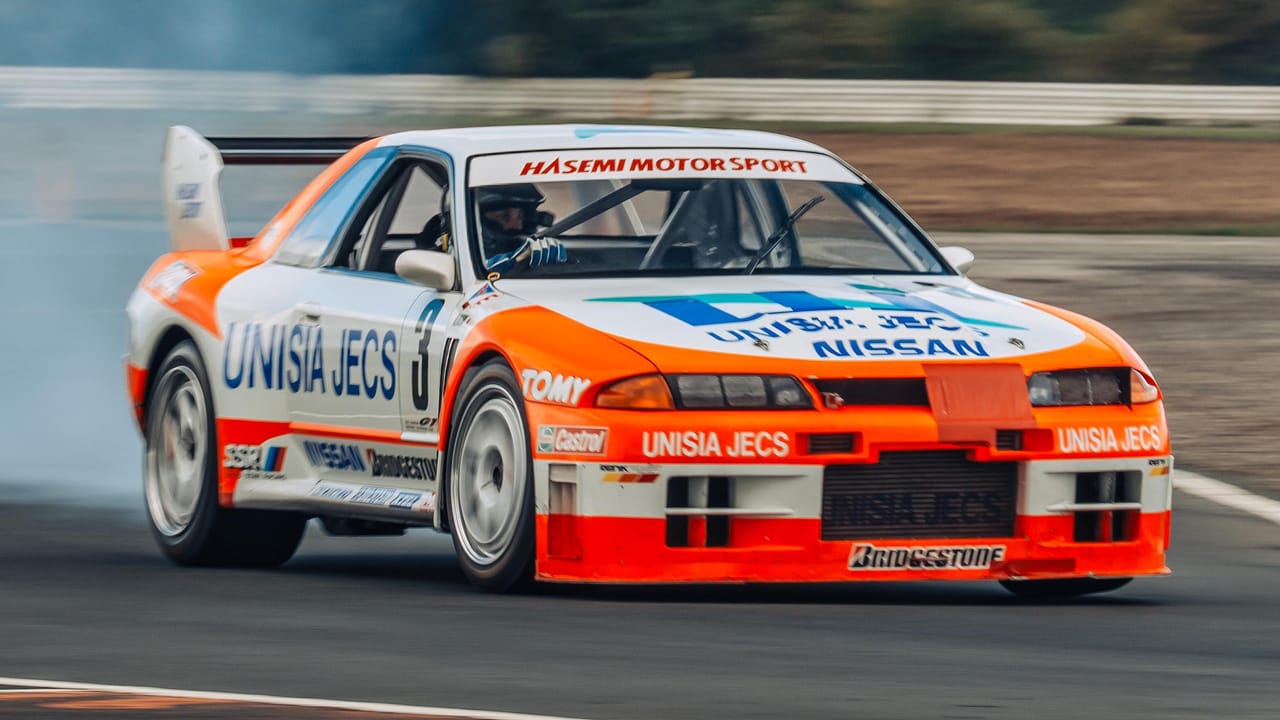 Godzilla, reanimated: on track in the all-conquering Skyline GT-R GT1