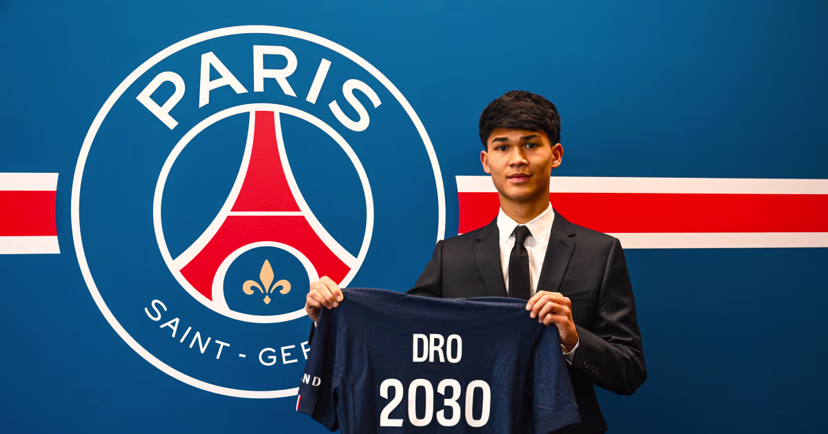 Dro Fernández joins Paris Saint-Germain on a deal until 2030