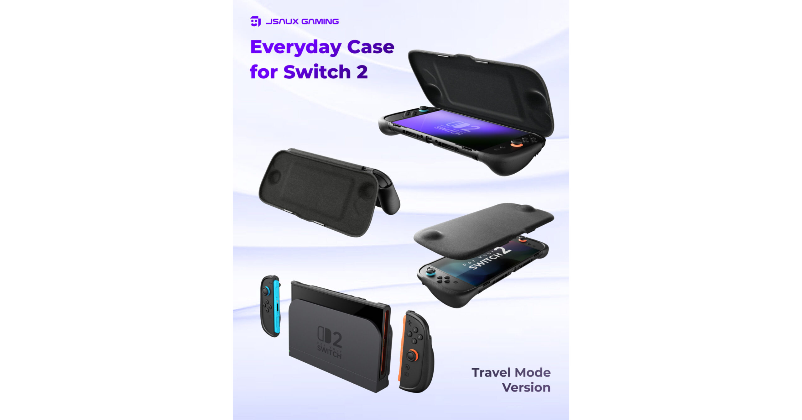 JSAUX Split EveryDay Case for Switch 2