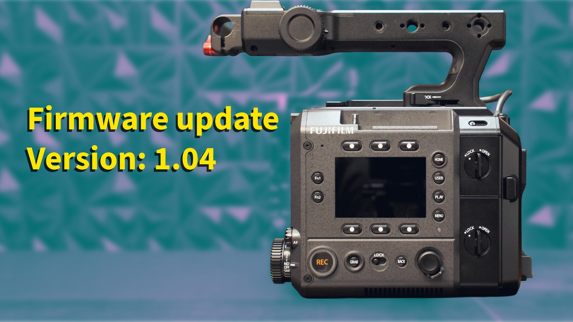 FUJIFILM GFX ETERNA 55 Firmware Version 1.04 Released – Display Delay of External Monitor Improved