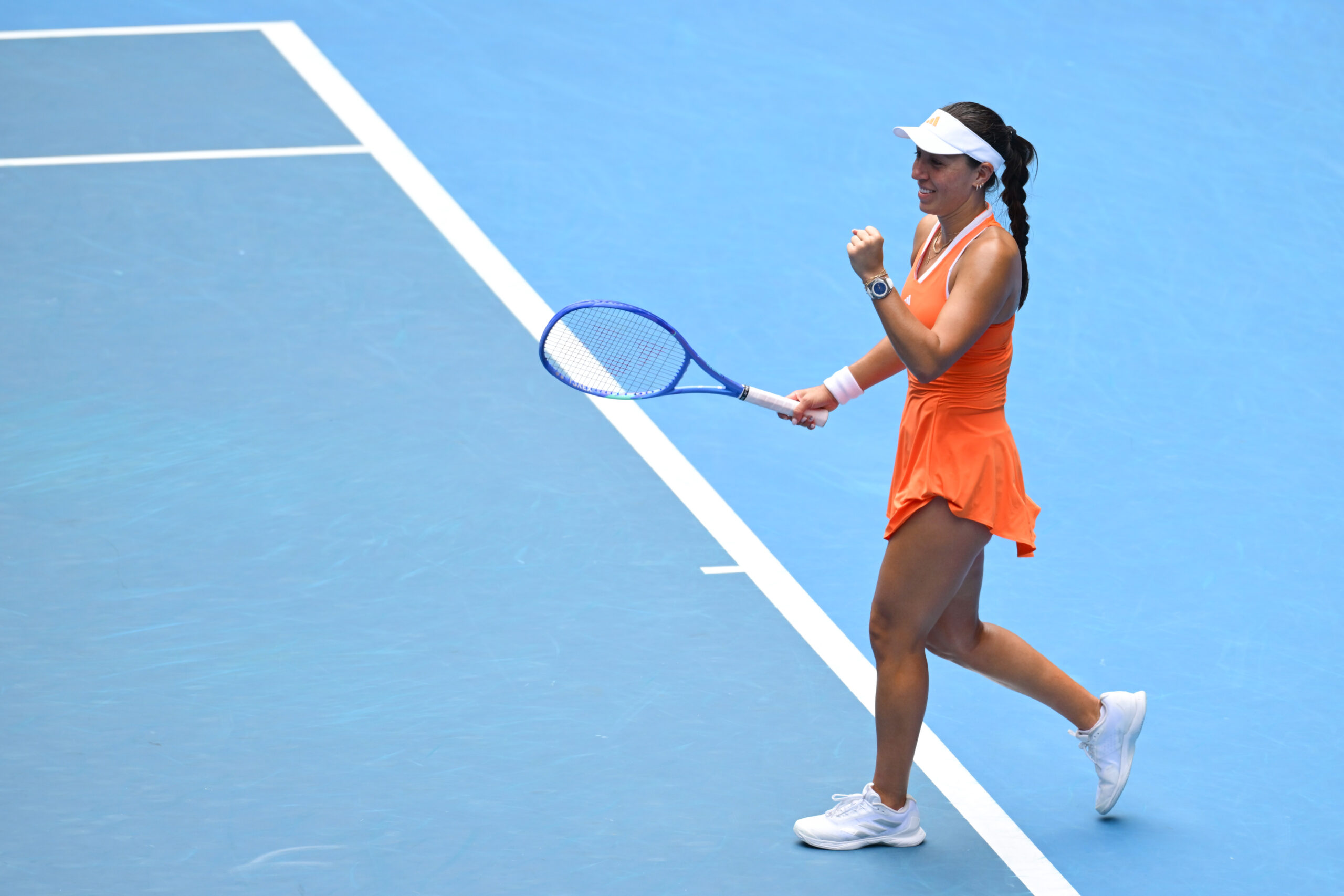 Pegula defeats Anisimova in all-American affair to reach first Australian Open semifinal