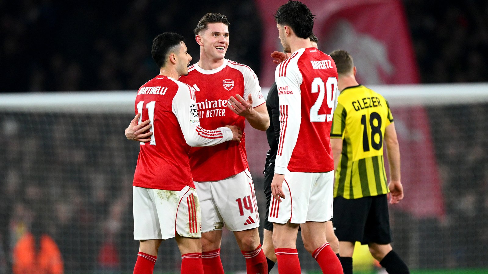 Arsenal 3 – 2 Kairat – Match Report