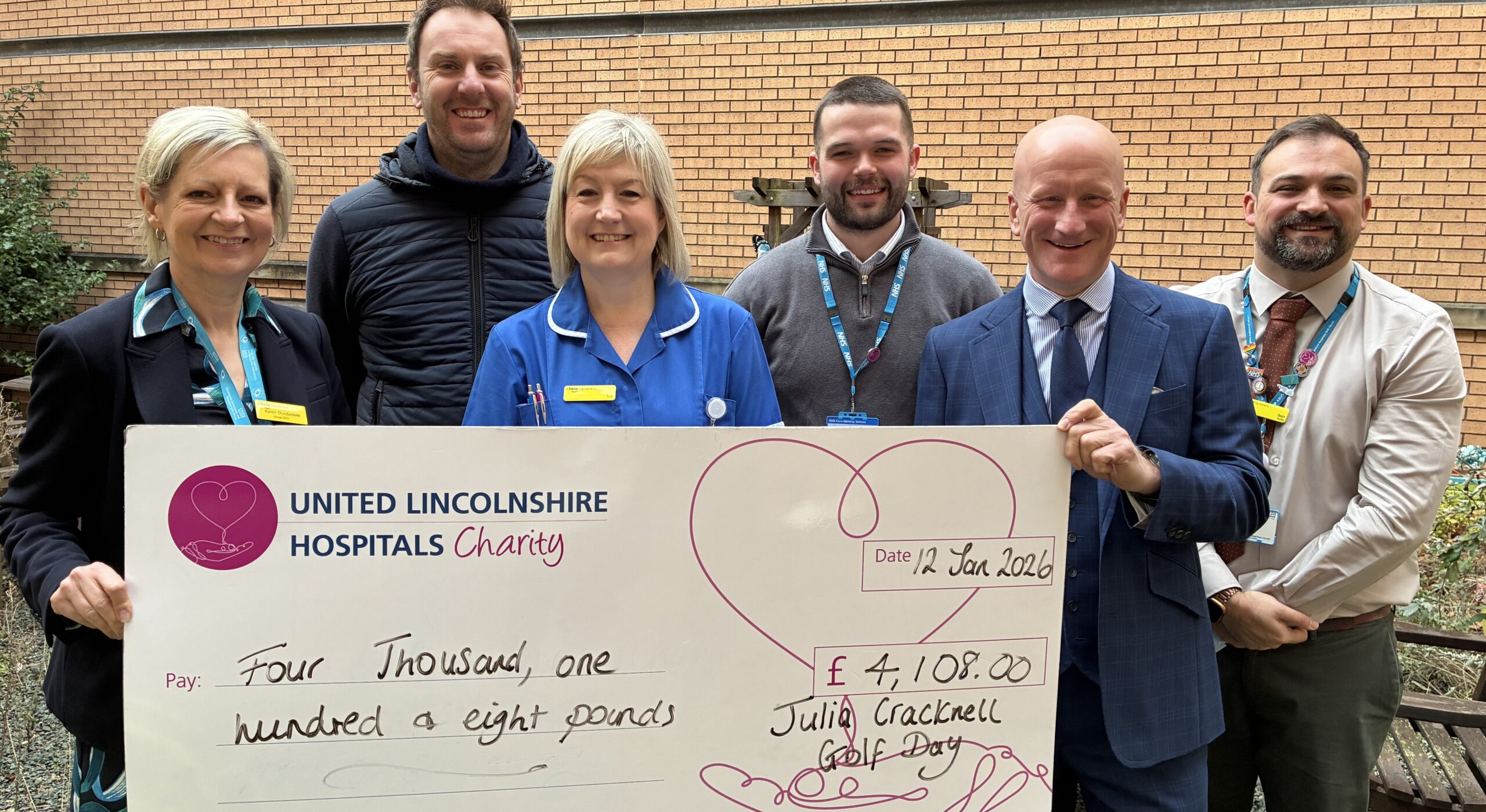 Charity golf day raises over £4,000 for cancer treatments