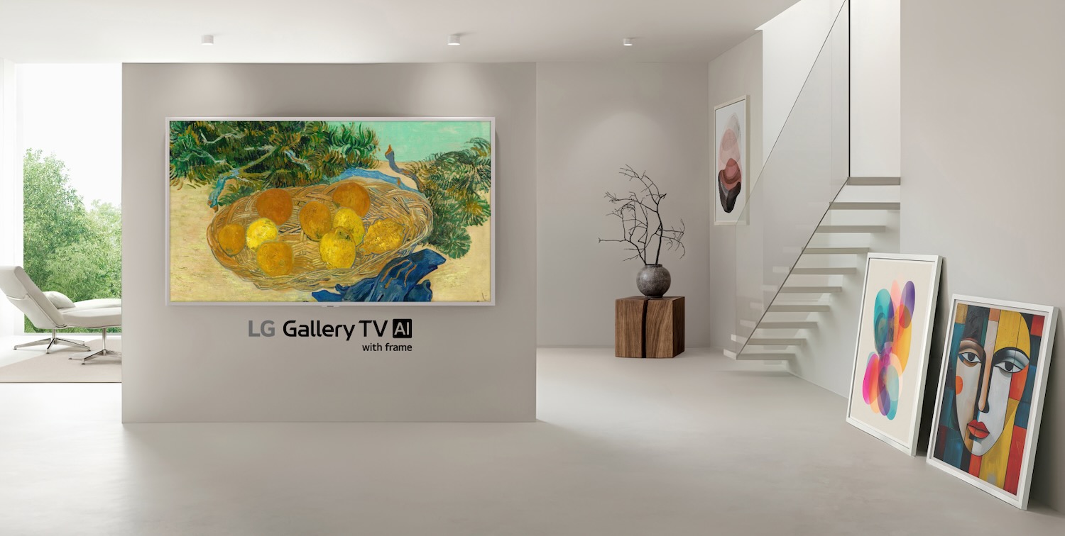 LG expands lifestyle screen range with new Gallery TV to display art and images when not in use