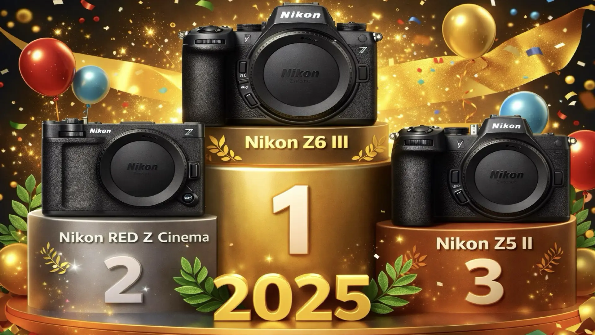 Nikon’s 3 Best Selling Cameras on Amazon at the End of 2025